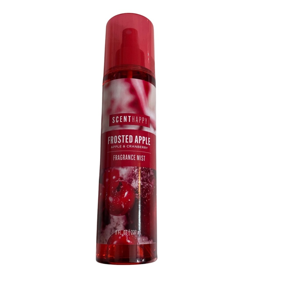 Scent Happy Frosted Apple and Cranberry Fragrance Spray‎ NEW 8 Ounces